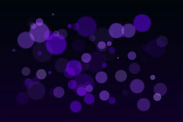 Floating circular shapes scattered across the frame. Varying scale and blur create sense of light motion and abstract depth.