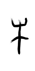 chinese calligraphy character