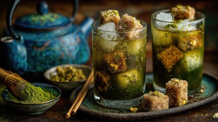 Iced Tea with Croutons