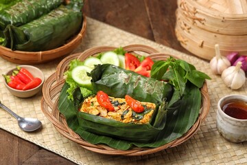 Nasi bakar (Indonesian for 