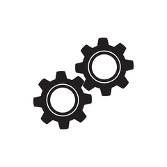 Black Cogwheel Graphic Mechanical Equipment Design