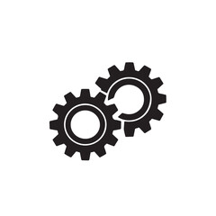 Minimalist Gear Symbol Machine Settings Icon