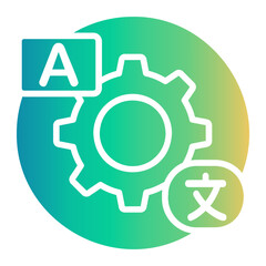 ranslater Gradient icon