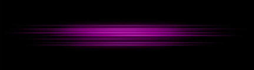 Streak. Dense horizontal lines arranged in wide composition. Glowing gradient effect creates dynamic movement and illumination across dark space.
