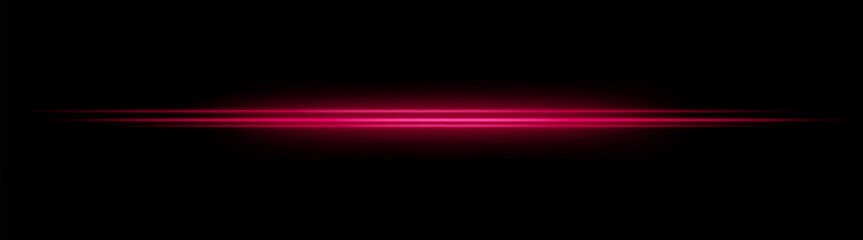 Speedline. Three parallel glowing beams with blurred transitions. Motion effect creates sense of acceleration and energy in symmetrical layout.