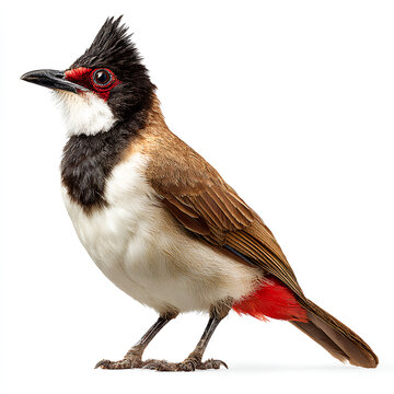 Red-Whiskered Bulbul Bird