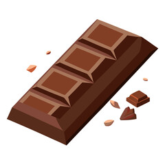 Chocolate Bar Vector Illustration
