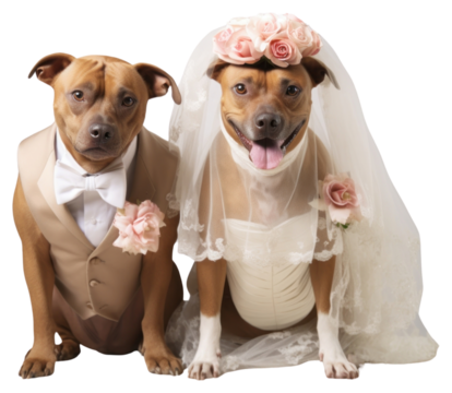 PNG Pitbull puppy portrait fashion wedding.