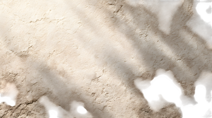 Distressed parchment texture, isolated on transparent background