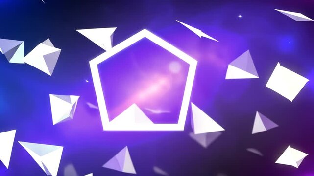 abstract background with stars