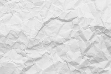 Macro white crumpled paper background,White crumpled paper texture background.
