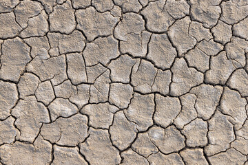 Cracked Earth Background Photo,Top view photos of arid soil surface.
