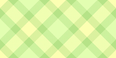 Subtle pastel plaid pattern in green and yellow. Perfect for backgrounds, textiles, or springtime designs. Adds a touch of warmth and cheerful elegance.