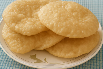 halwa puri with chane and halwa