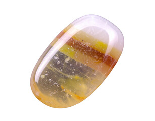 Candy Corn Gemstone, Isolated on Transparent Background