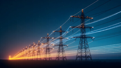 high voltage power lines