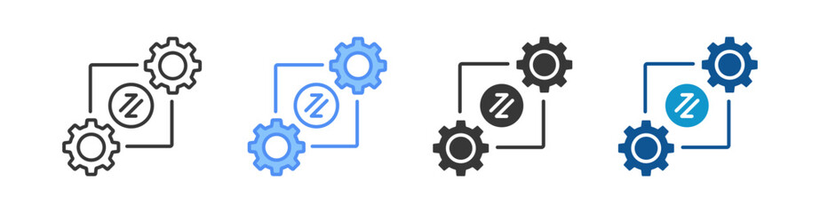 Combination Icon Set Multiple Style Collection