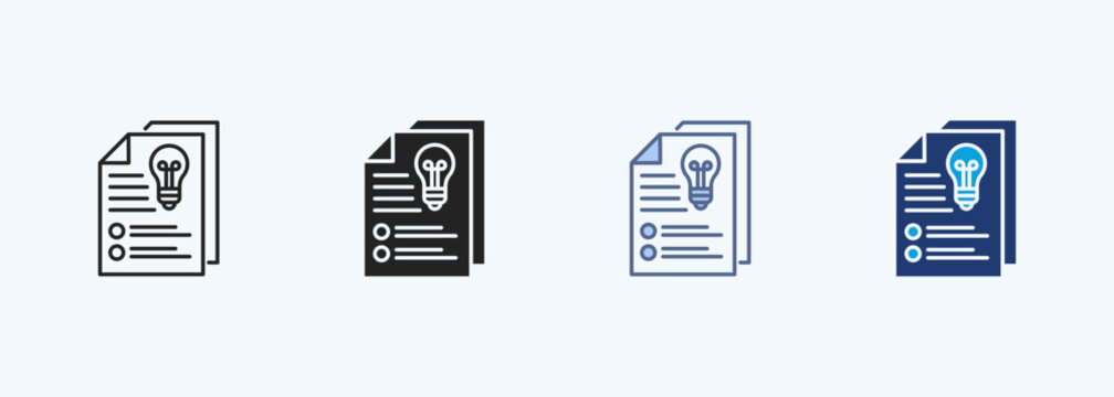 Brief Multiple Style Icon Collection