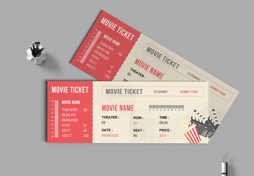 Vintage Cinema Ticket