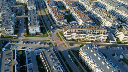 Modern residential complex mortgage new infrastructure