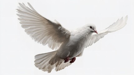 Obraz premium white bird