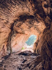 cave in the cave