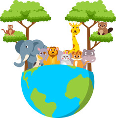World Wildlife Day Illustration