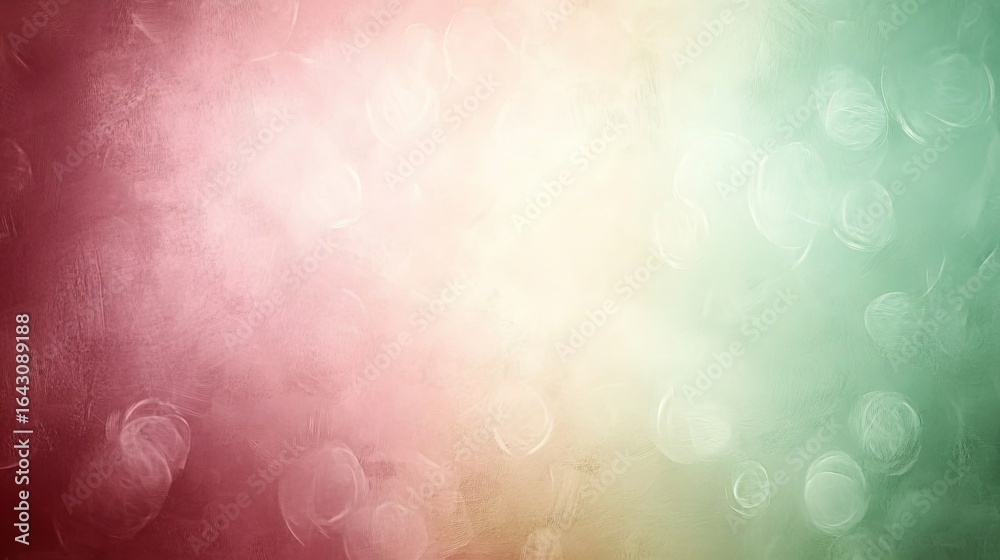 Canvas Prints ethereal romantic backdrop with blurred pastel red spots of light for captivating visuals and design