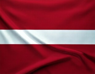 Obraz premium national flag of Latvia in the original size,colours and proportions