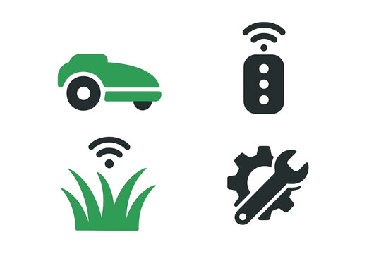 Remote-controlled lawn mower technology for a convenient gardening experience in suburban homes