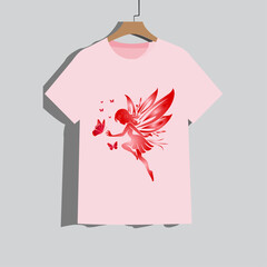 Creative modern and clean T-shirt design.