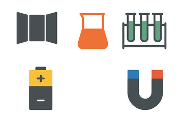 Science tools and equipment used for experiments in a laboratory setting