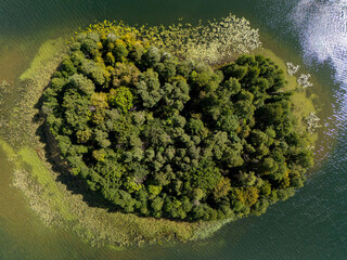 Jezioro Majcz Wielki, Mazury, Polska © hunter76