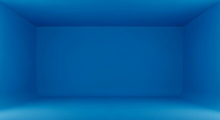 Vibrant blue studio background creates a clean, modern, and inviting space for product showcases