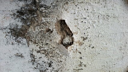 Grunge cement wall texture with weathered surface and distressed stone background, perfect for graphic or web design
