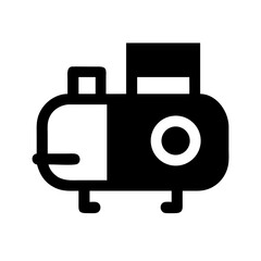 Compressor icon design.
