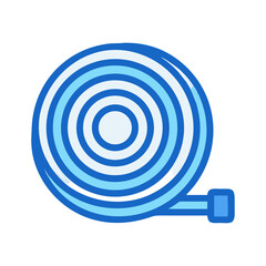 Flexible air hose icon design.