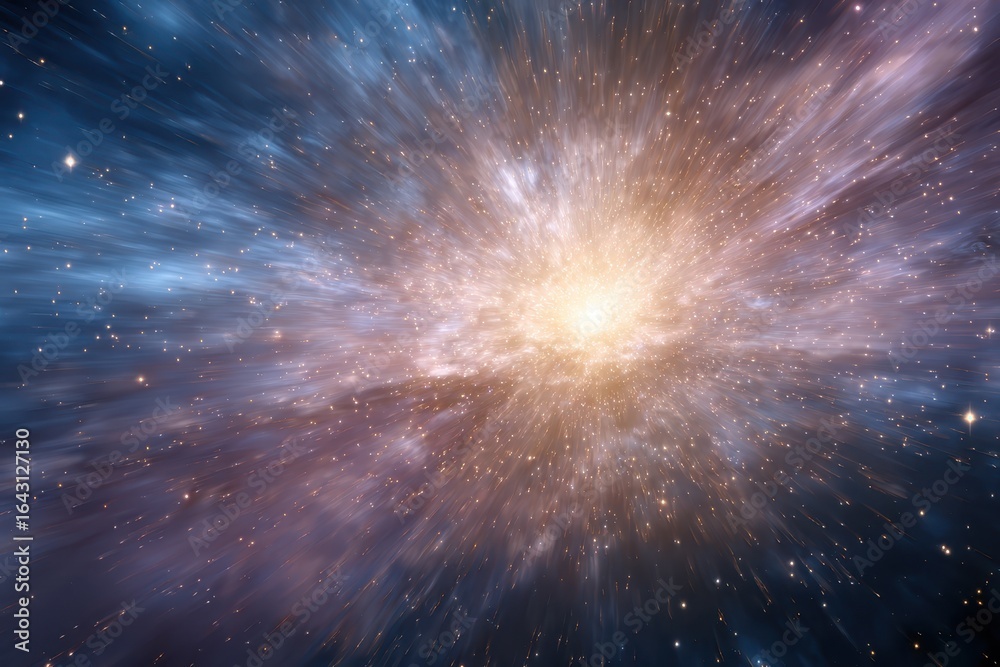 Canvas Prints exploring the vastness of space through an abstract representation of cosmic beauty and stellar phen