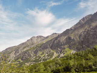 Fototapeta premium mountains on a summer day