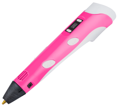 3D pen for creating three-dimensional figures from plastic