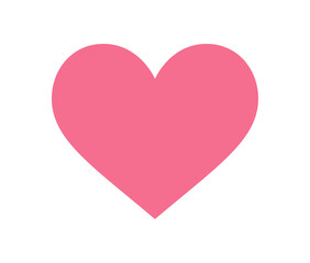 Bold abstract heart icon. Playful round shape symbol. A striking element of brutalism, featuring y2k aesthetics and minimal style, suitable for modern projects and artistic design.