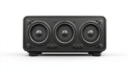 Obraz premium Immersive home audio experience discover the power of premium sound with this sleek speaker