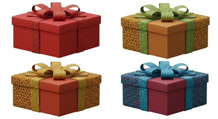 Gift boxes set holiday collection