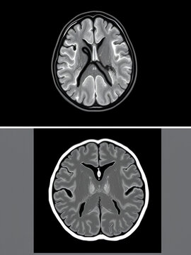 MRI of brain and MRA. CT Angiogram Brain showing anterior communicatting artery small dilatation, saccular aneurism. Hypoplasia of A1 segment. Cerebral atrophy.