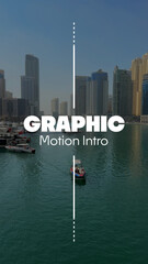 Vertical Title Animation Template