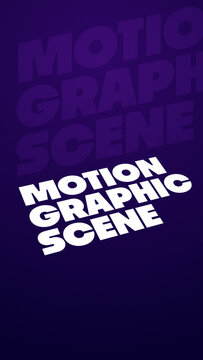 Modern 3D Animated Title Template