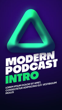 Graphic Podcast Intro