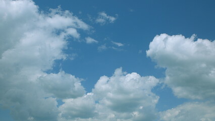 A Beautiful Cloudy Sky adorned with Soft and Fluffy Clouds creating a wonderful view