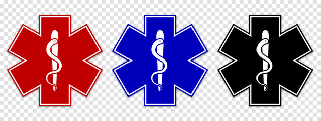 Medical star symbols
