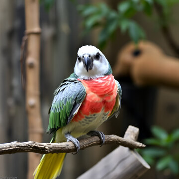 aviary in Prague zoo